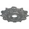 Ekena Millwork Preston Ceiling Medallion (Fits Canopies up to 4"), Hand-Painted Platinum, 17 1/2"OD x 4"ID x 1"P CM17PRPLS - alternate 3